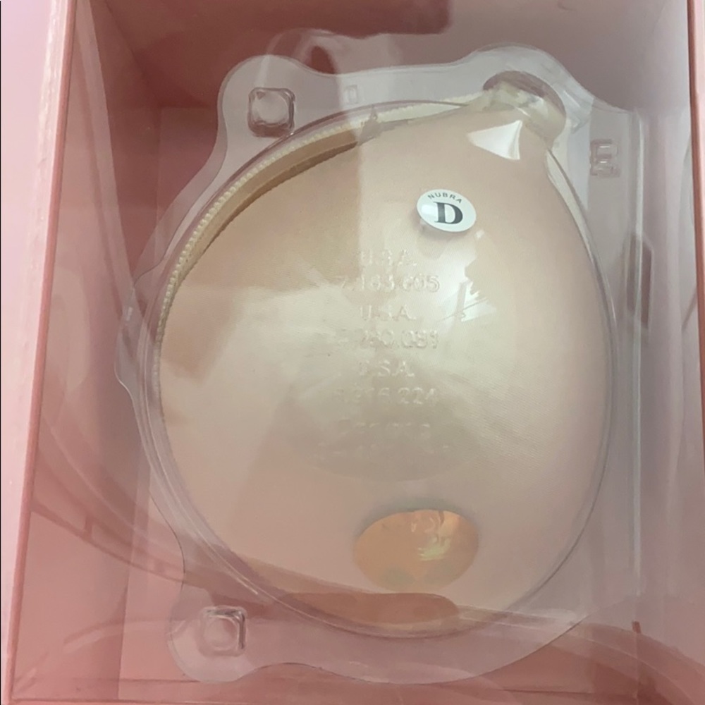 Nubra seamless invisible backless bra //Nude D